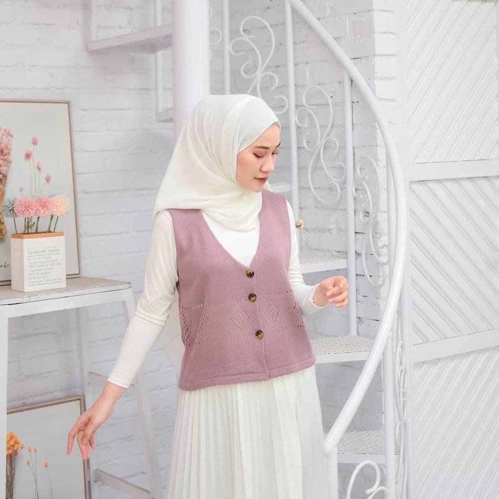 Nara Grosir - Salsa Vest | Fashion Terkini | Sweater Termurah