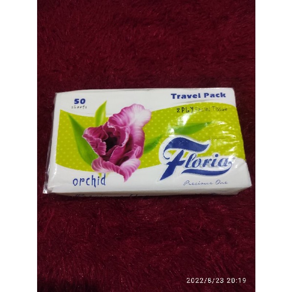 Tisu Floria 50 Sheets 2ply Facial Tissue