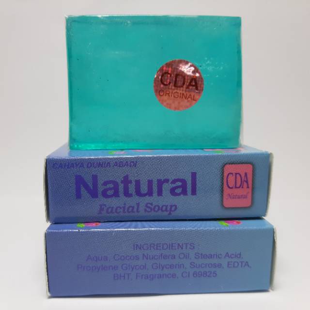 SABUN CDA NATURAL BIRU BPOM 50g