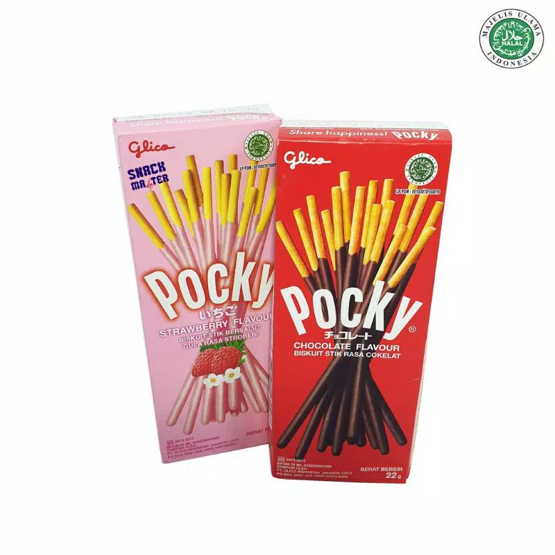 

POCKY MINI KEMASAN 22GR SNACK READY STOCK MURAH ISI 3