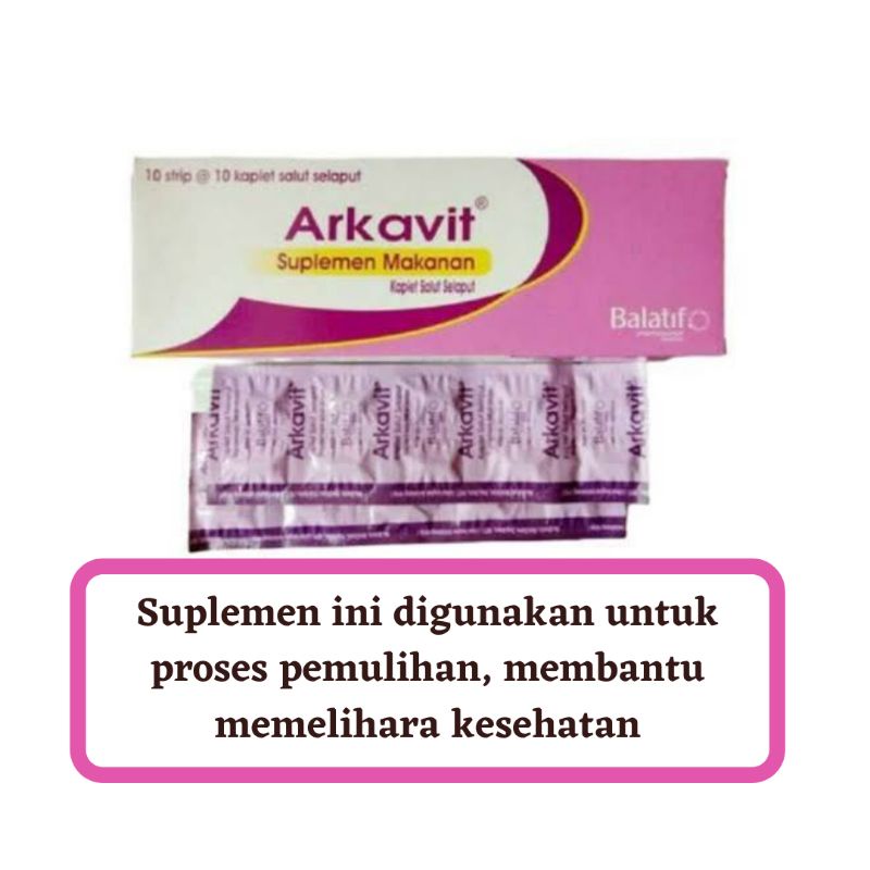 ARKAVIT VITAMIN PERBOX