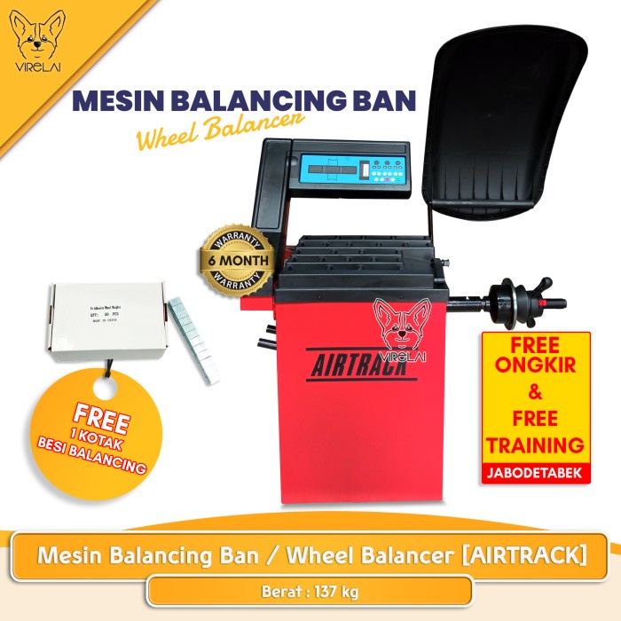 Mesin Balancing Ban / Wheel Balancer Mobil [AIRTRACK]