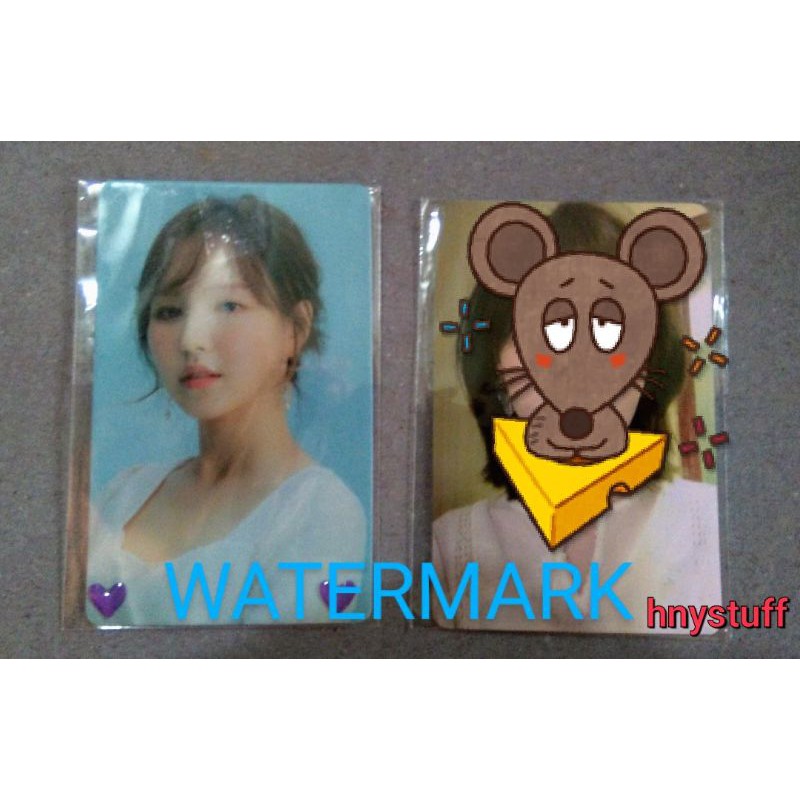 Photocard Wendy Benefit SG 21