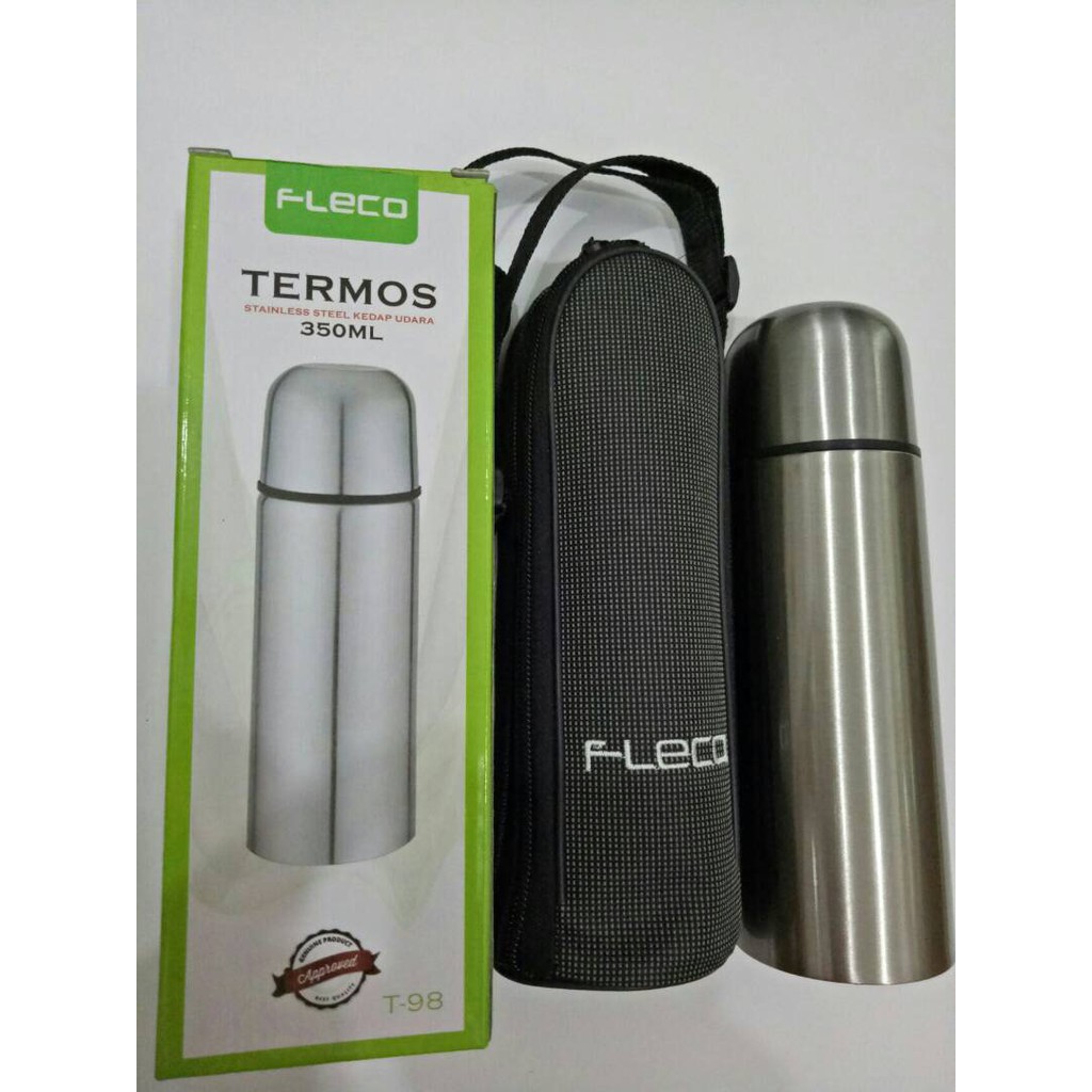 Termos Panas Dingin 350ML Stainless Steel Fleco  T98 Ecer Grosir