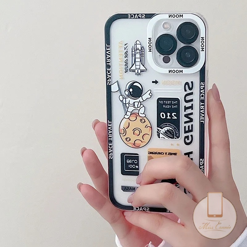 Case Untuk Samsung A04s A04s A03 A73 A23 A22 A33 A72 A11 A71 A12 A02S A03 Core A13 A20 A03s A50 A30s A52S A51 A53 A52 A50s A02 A10 A10s A32 A21s A20s A30 Astronot NASA Soft Cover