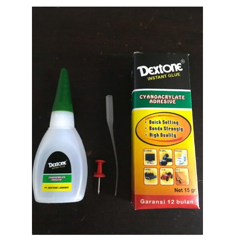 

Lem Korea DEXTONE Cyanoacrylate Adhesive Instant Glue 5 Menit