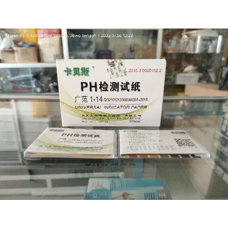 Kertas PH Meter - Alat Ukur Ph Air - Kertas Lakmus - PH Tester