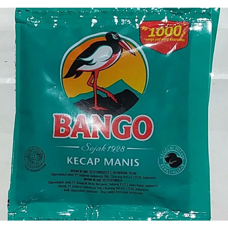 

Bango Kecap Manis 19ml