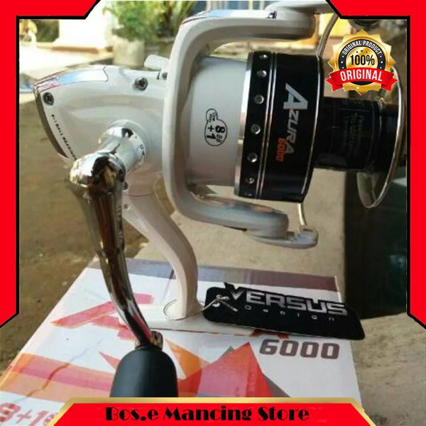 Reel Pancing Fishing Spining Versus Azura 6000 8 1bb Ball Bearing