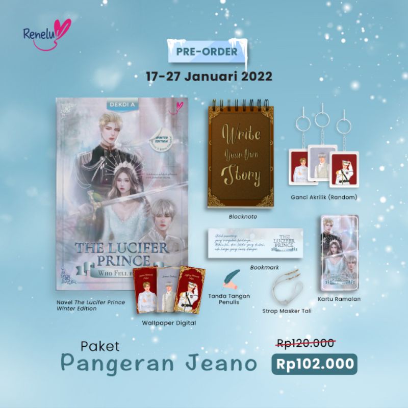 The Lucifer Prince Who Fell For Me (Winter Edition) (Paket Jeano)