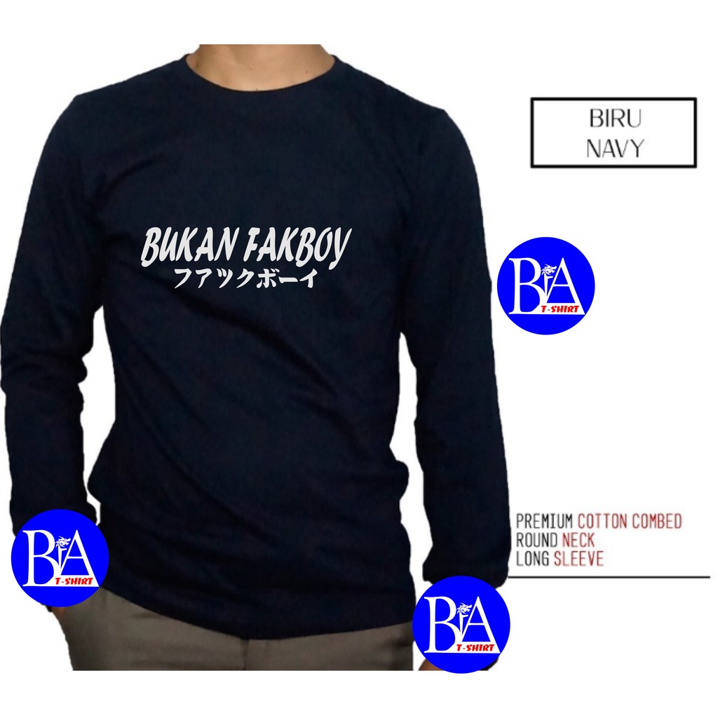 KAOS BUKAN FAKBOY/PRIA NEW FASHION/KAOS MURAH/APPSCOLLECTION/KAOS KOTAK KOTAK/KAOS CATUR/KAOS TULISA