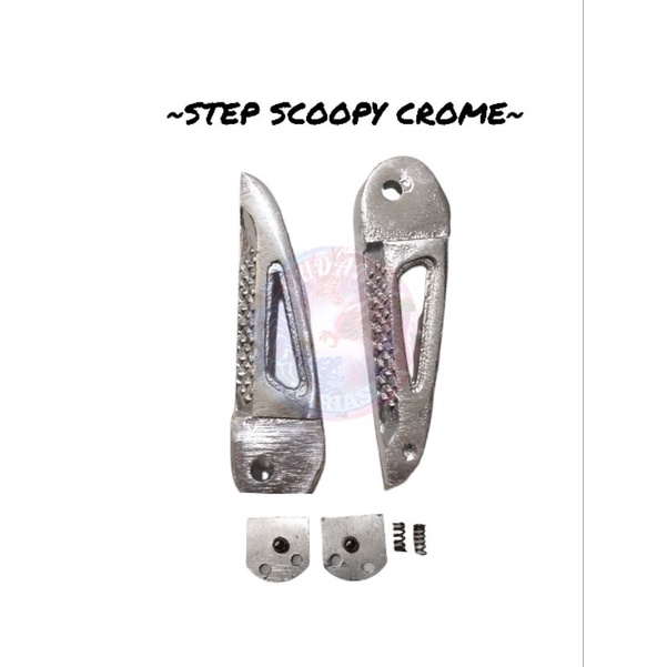 foot step pijakan kaki Honda Scoopy Chrome Thailand