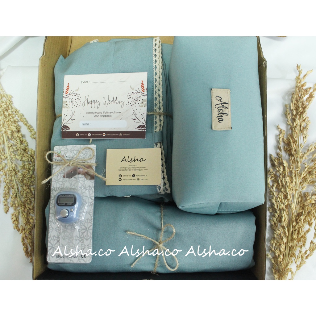 Hampers Mukena/Gift Box/Kado Alat Solat Mukenah 2 in 1 Pouch