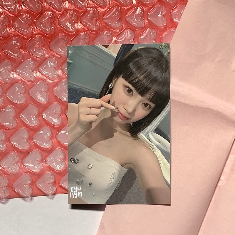 le sserafim chaewon showcase broadcast photocard [CEK DESKRIPSI]