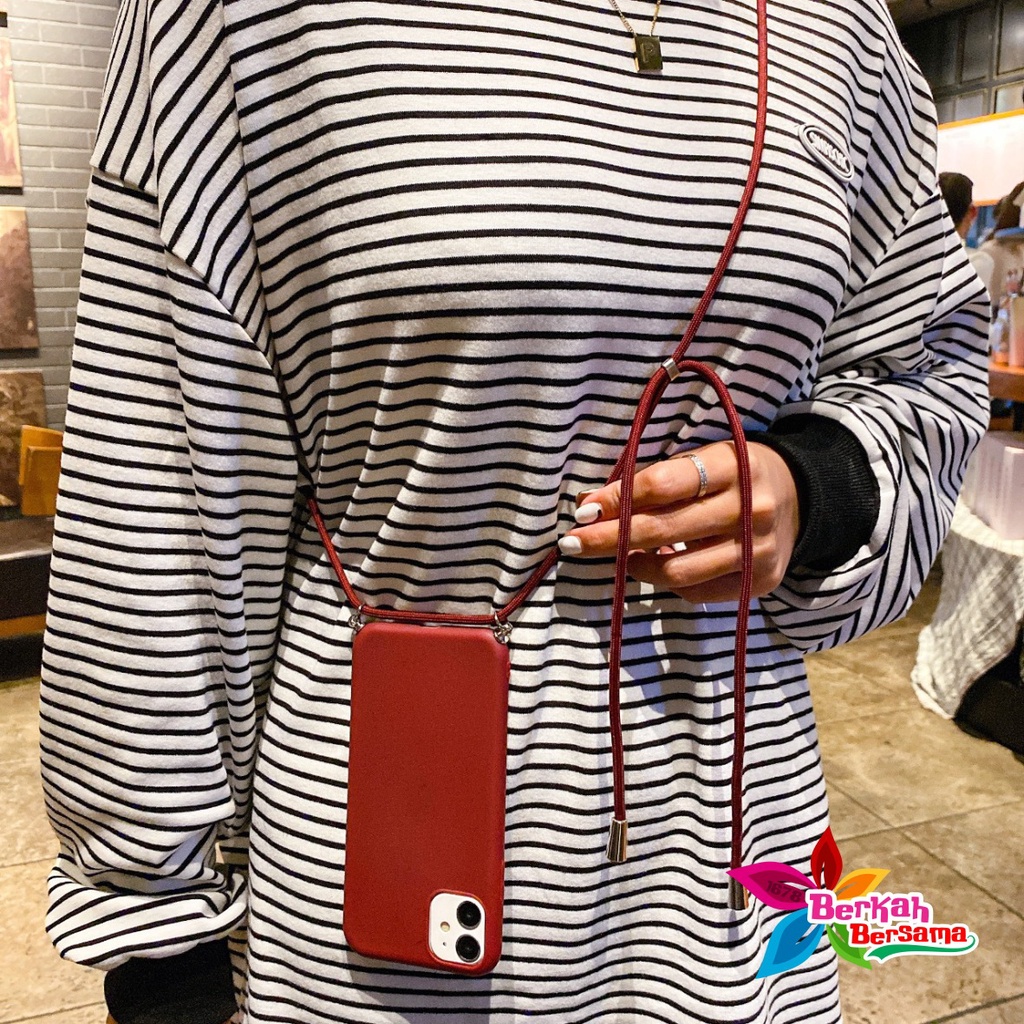 SOFTCASE SLINGCASE TALI LANYARD CANDY XIAOMI REDMI NOTE 8 9 PRO BB5088