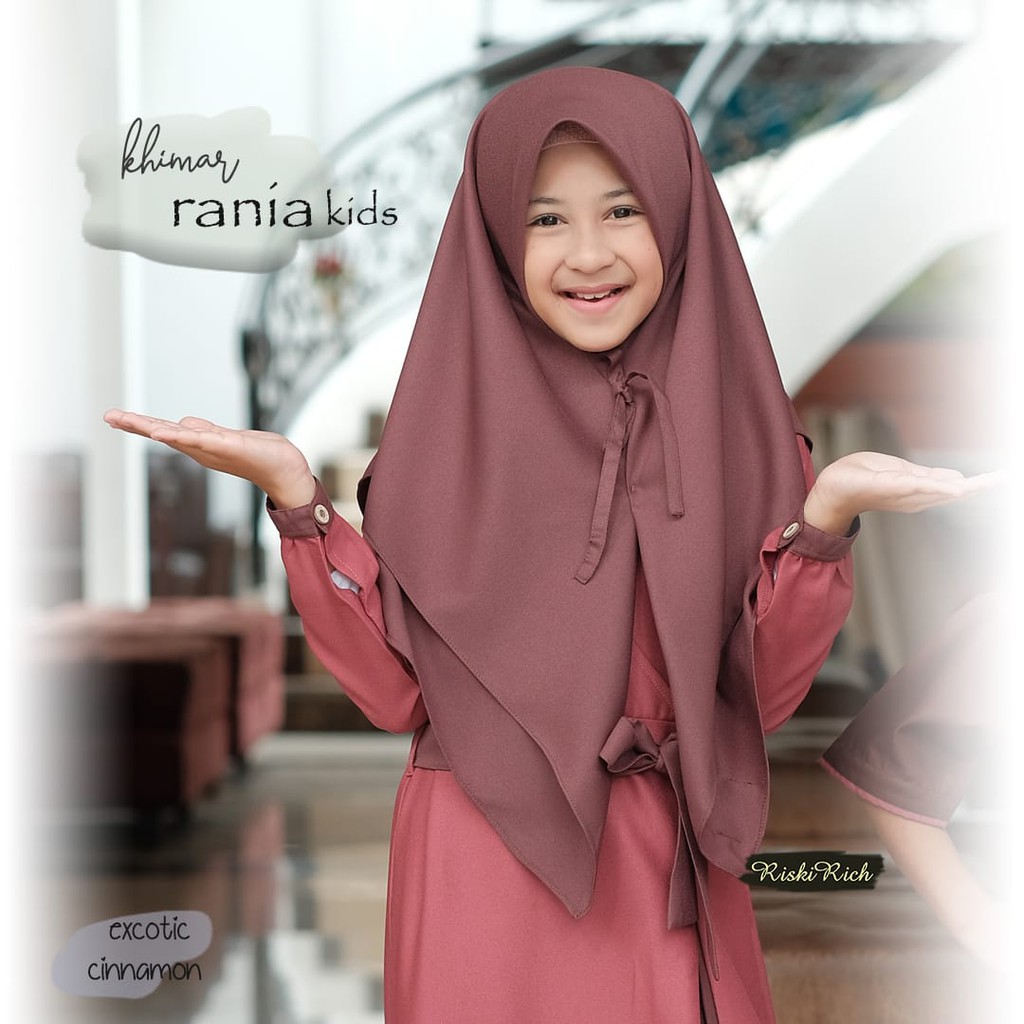 RANIA Jilbab Instan Anak By Riskirich