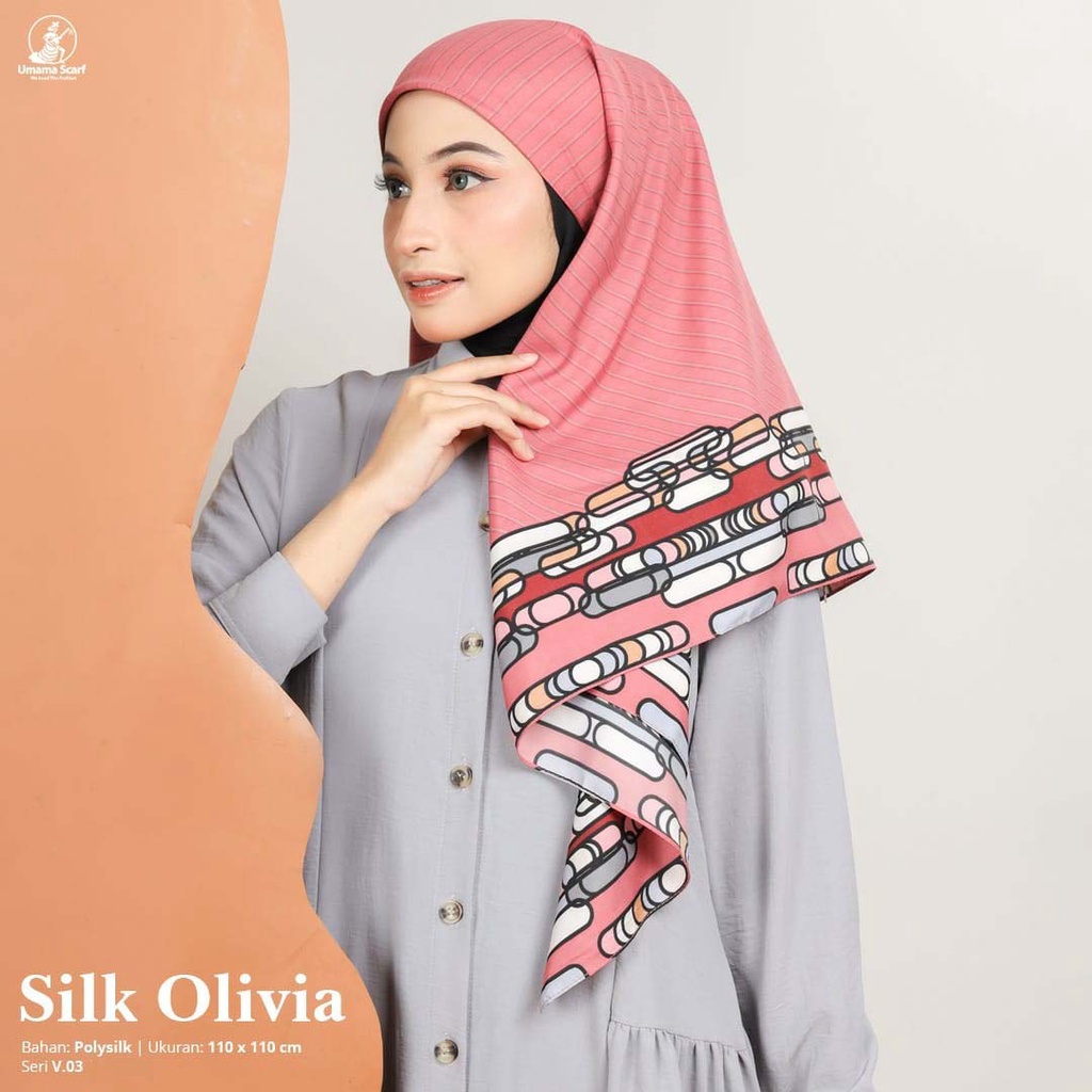 Segiempat UMAMA Silk Olivia Part B