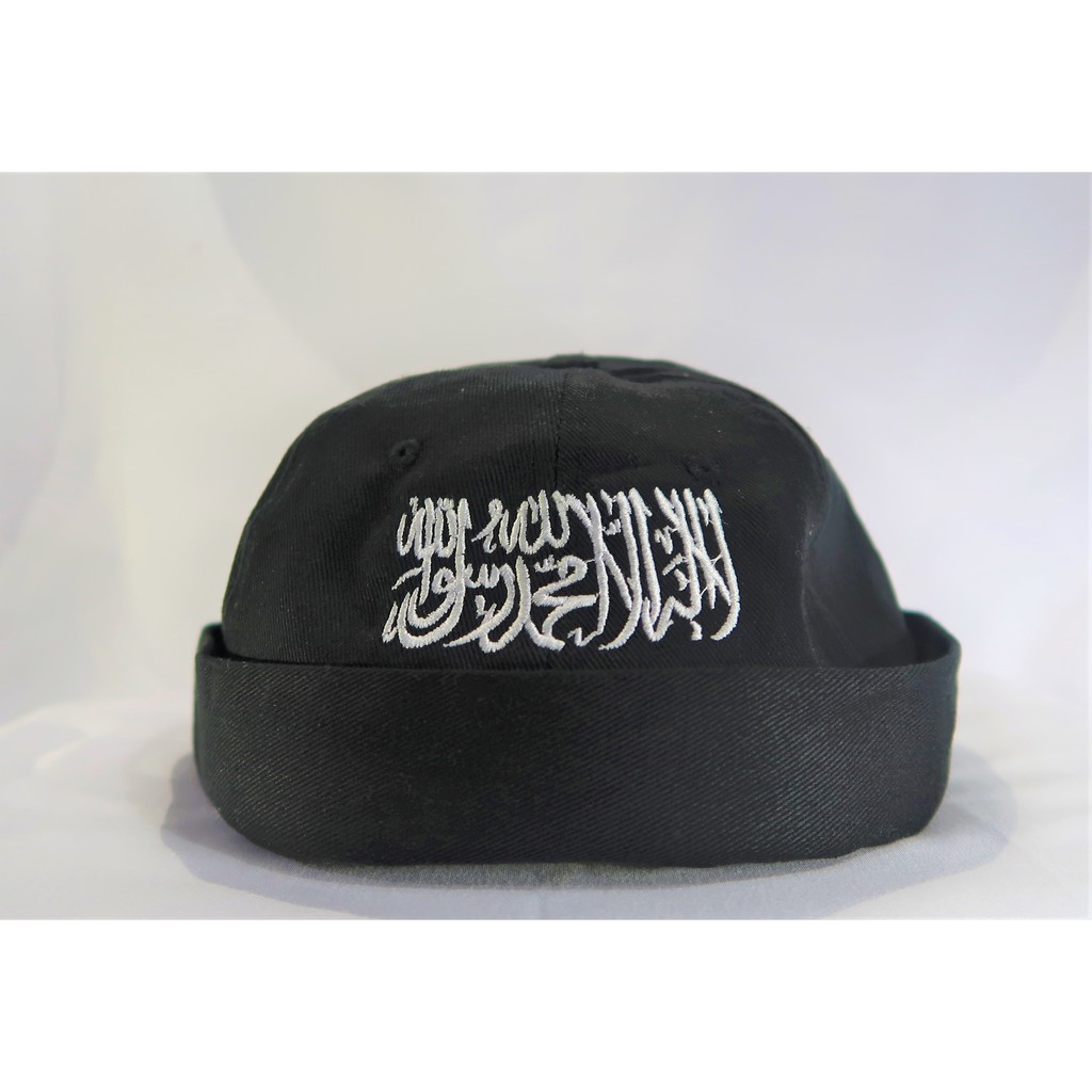 MIKI HAT BORDIR / TOPI PECI UAS / PECI HIJRAH MURAH MEDAN