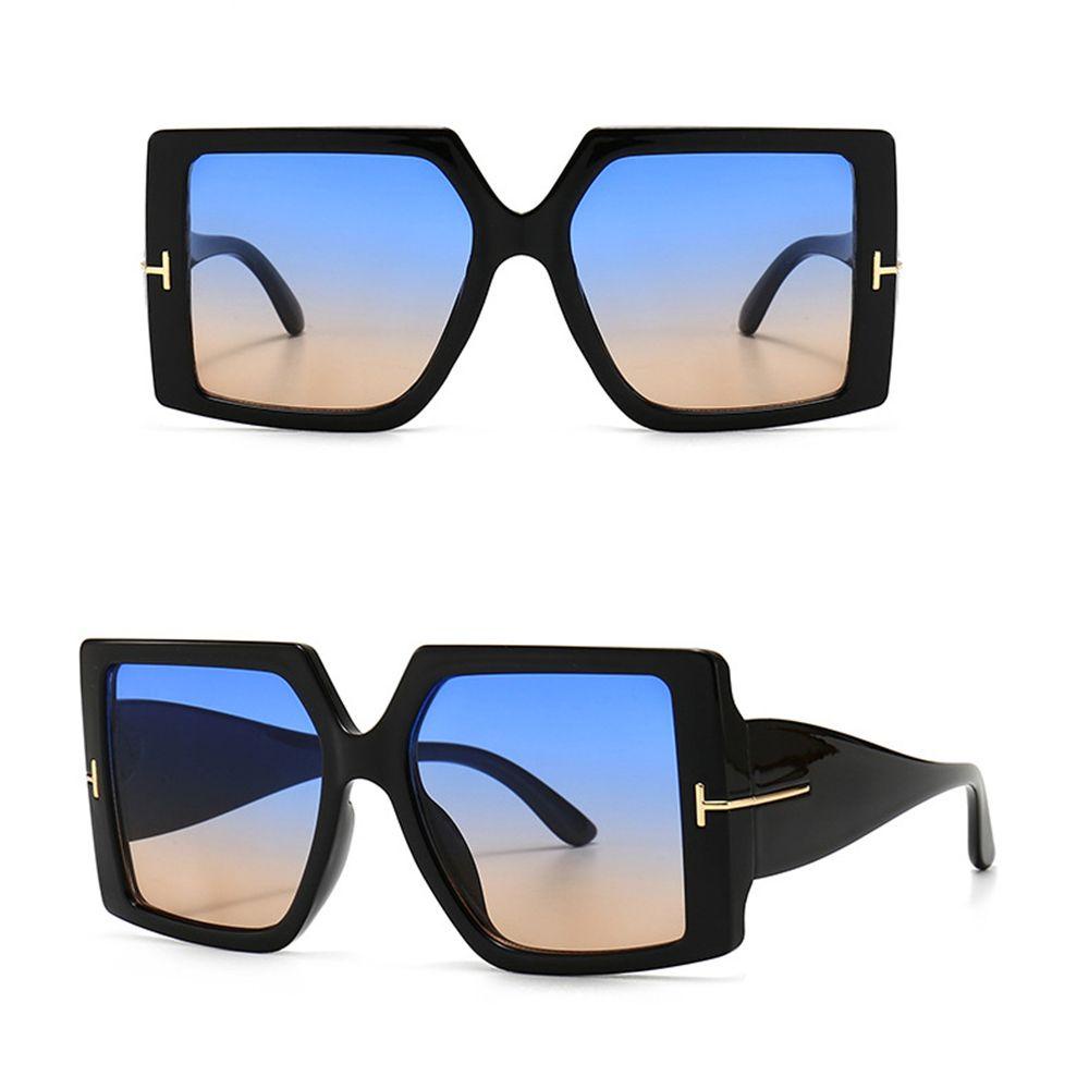 Lily Kacamata Hitam Untuk Wanita Vintage UV400 Protection Shades Oversized