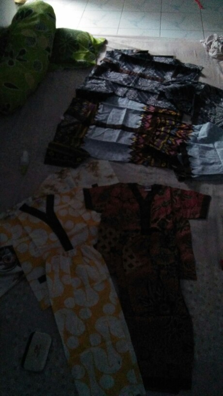 Set Piyama Anak Usia 8-9-10-11-12 Tahun, Kimono Batik Anak