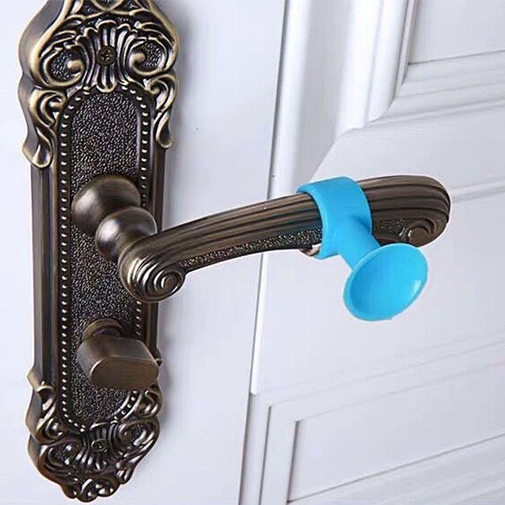 TOP Door Stopper Soft Silent Penutup Pintu Gagang Pintu Anti Benturan