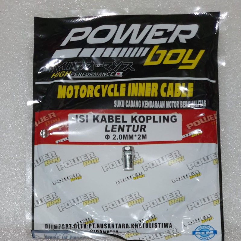 ISI TALI DALAM KABEL KOPLING + NEPEL JEPIT  SUZUKI SATRIA FU 150 KARBU/FI / GSX-150 R/S BANDIT DLL /