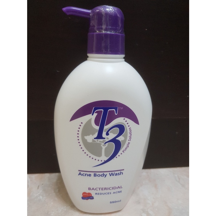 T3 ACNE BODY WASH 550ML - ORIGINAL &amp; READY STOCK!