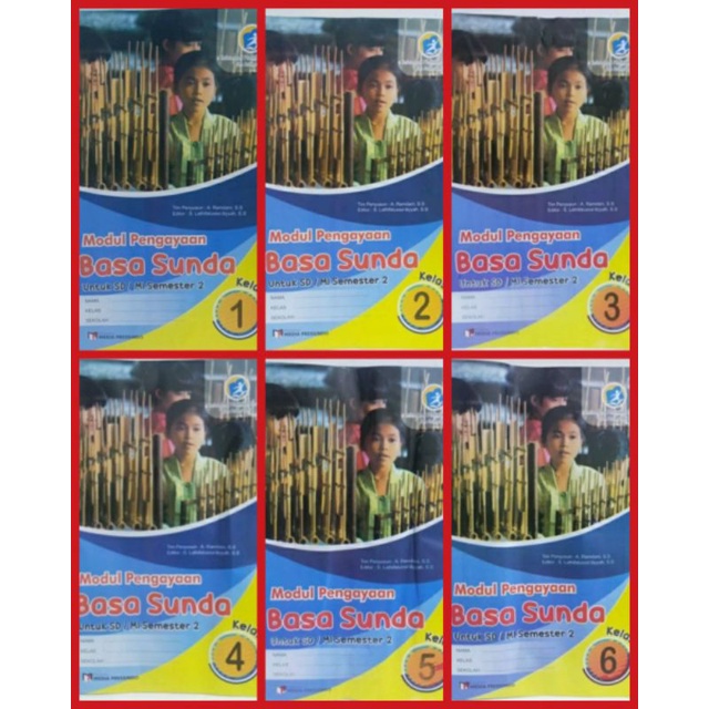 lks modul pengayaan bahasa sunda untuk SD/MI kelas 1,2,3,4,5,6 semester 2 kurikulum 2013 edisi revis