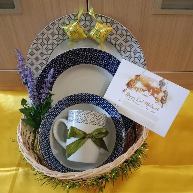 Parcel Lebaran Murah/ Parcel Keramik Set/ Parcel Piring/ Hampers Murah Paramochy