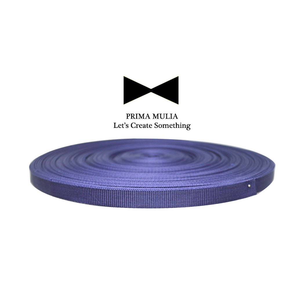 

TALI WEBBING TAS UKURAN 1.2 CM PANJANG 45 M PCR V 12 BIRU NAVY