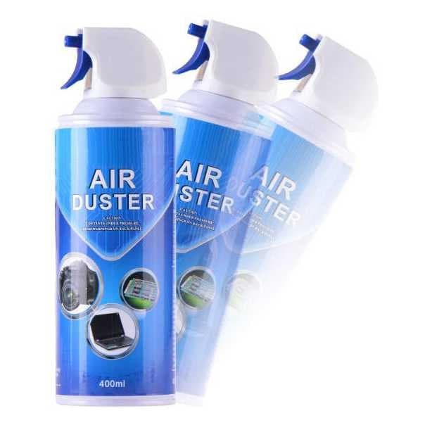 Air Duster Semprotan Angin High Pressure 400ml - Hitam