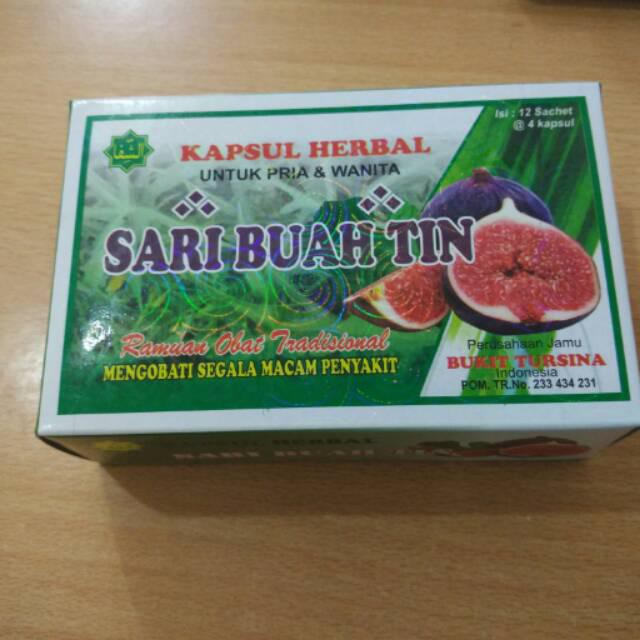 

Terlaris Kapsul Sari Buah Tin Isi 12 Sachet