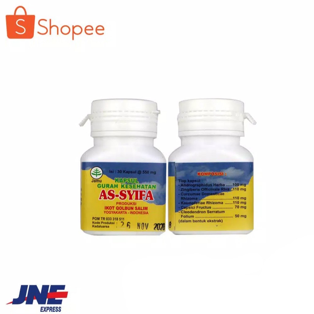 KAPSUL GURAH KESEHATAN AS-SYIFA / AS SYIFA