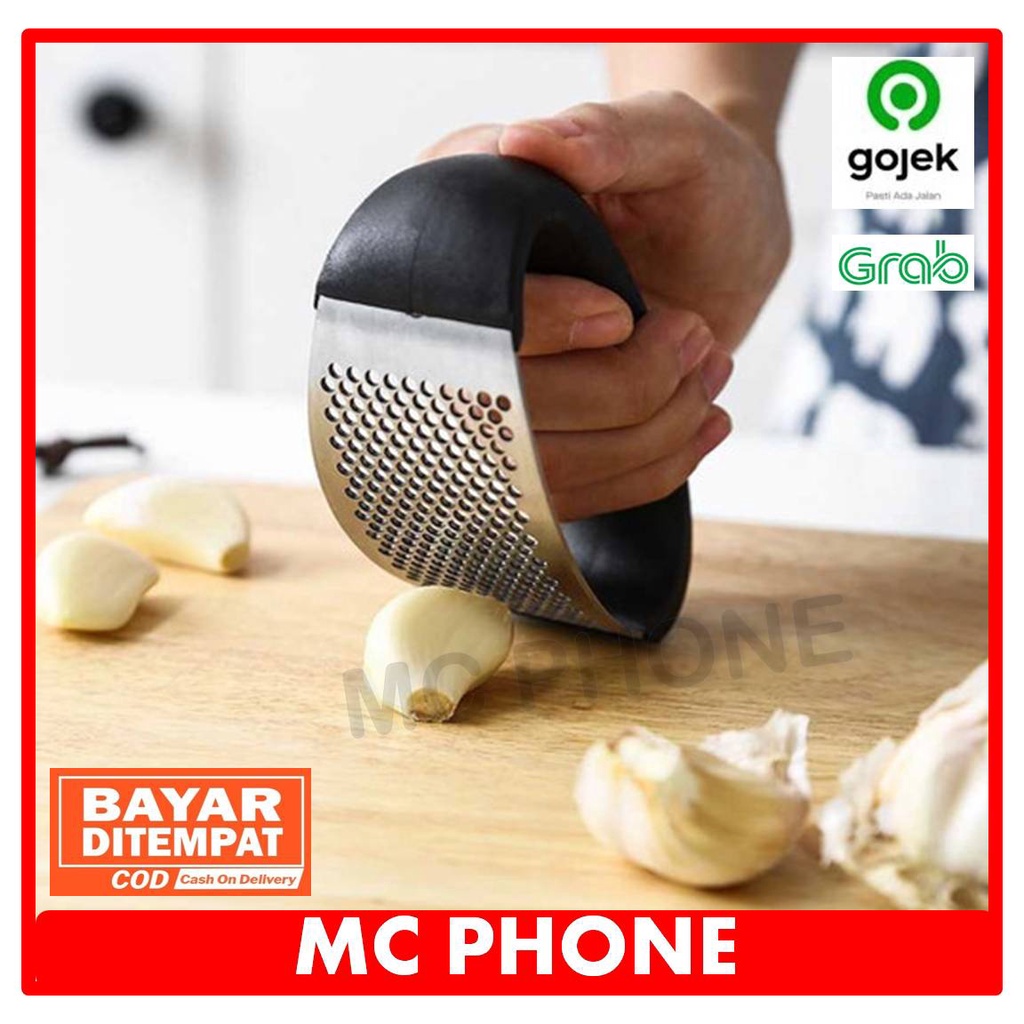 Jual Alat Penghancur Bawang Garlic press Stainless Pencacah Bawang