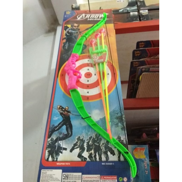 mainan panahan ukuran besar