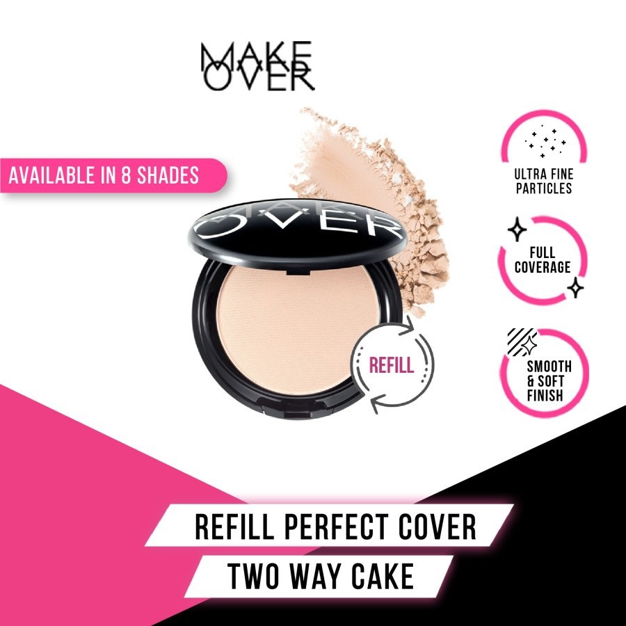 ★ BB ★ MAKE OVER Perfect Cover Refill Two Way Cake 12 g | Make Over Perfect Cover TWC