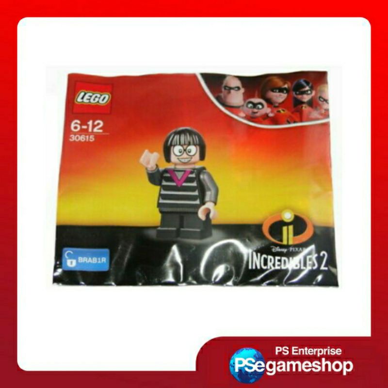 LEGO Disney Pixar The Incredibles 2 Edna Mode - 30615 [Minifigure Toy 4 Pcs] BARU