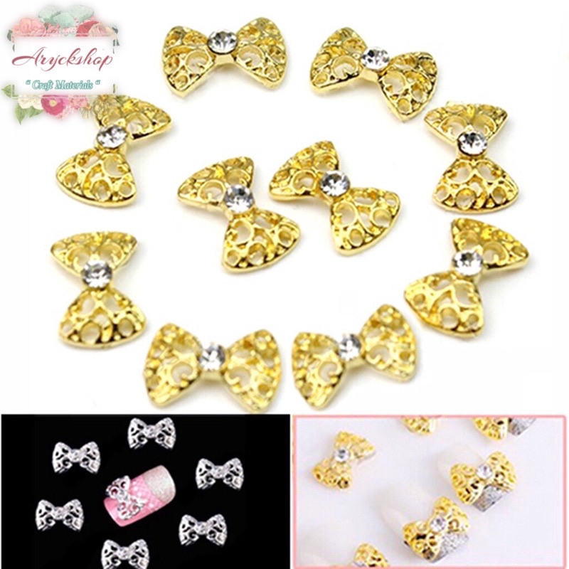 Pita Nailart Kuku Palsu pita Mini nail art 8x14mm per Pcs