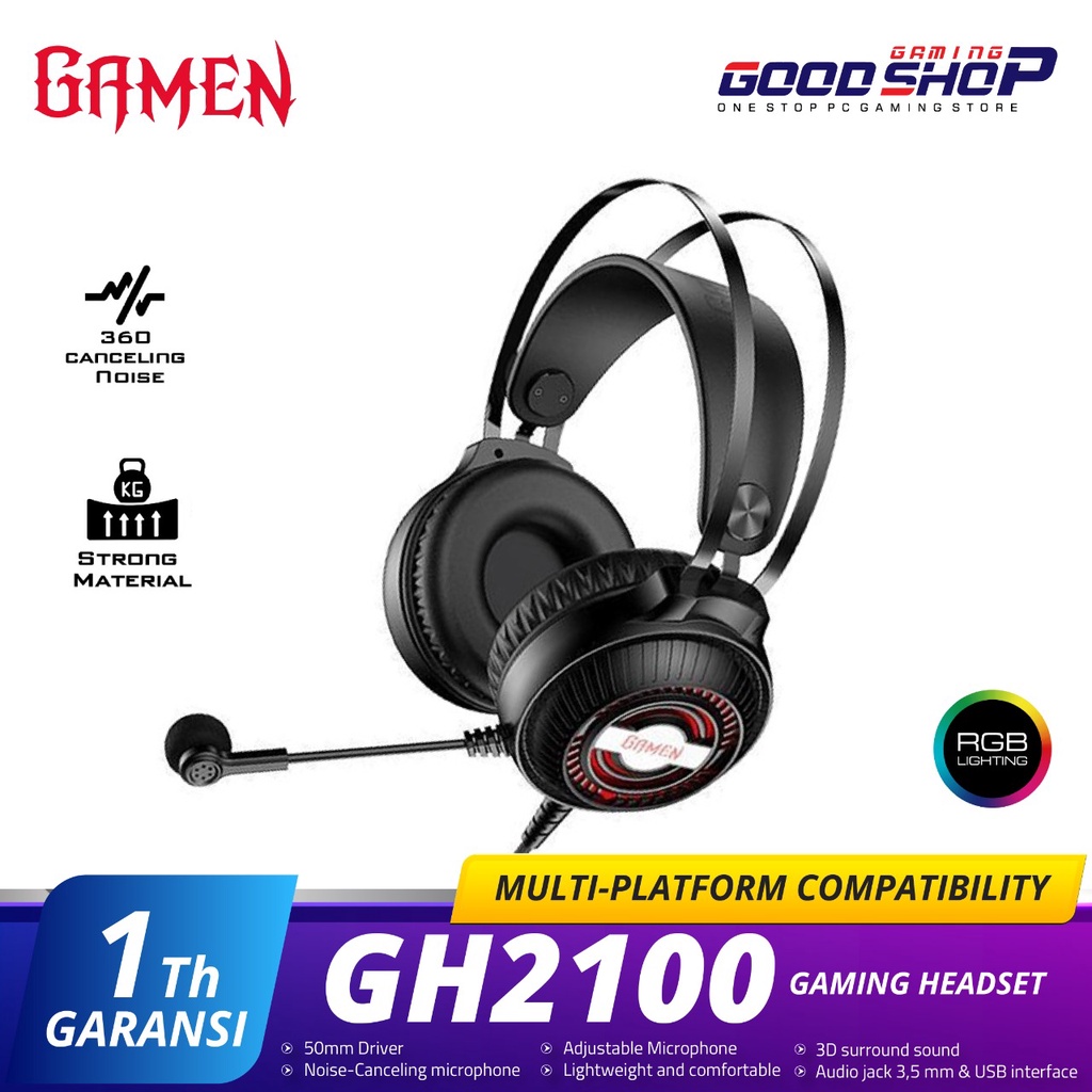 Gamen GH2100 - Headset gaming