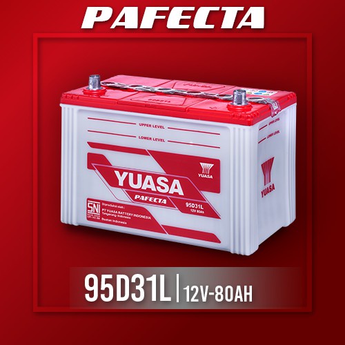 Aki Accu Basah Mobil Yuasa Pafecta 95D31L 12V - 80AH