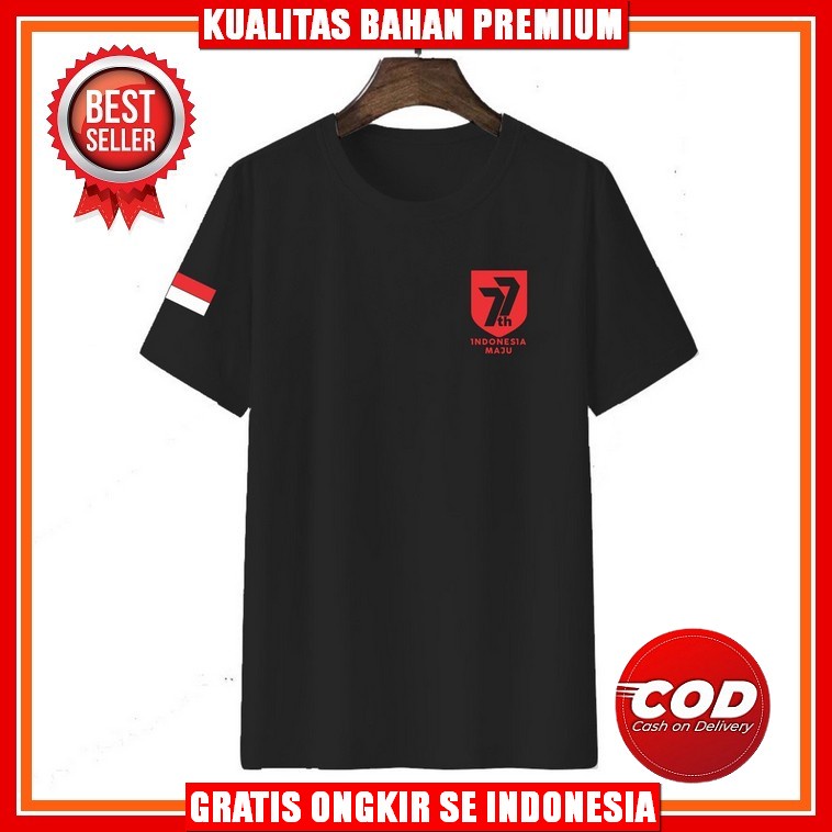Kaos Indonesia Kemerdekaan 17 Agustus 1945 Baju Agustusan Bendera Merah Putih Pria Wanita Baju Kemer