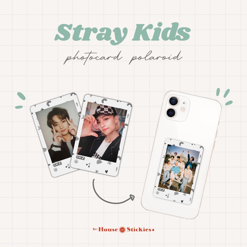 STRAY KIDS Photocard Polaroid Fanmade