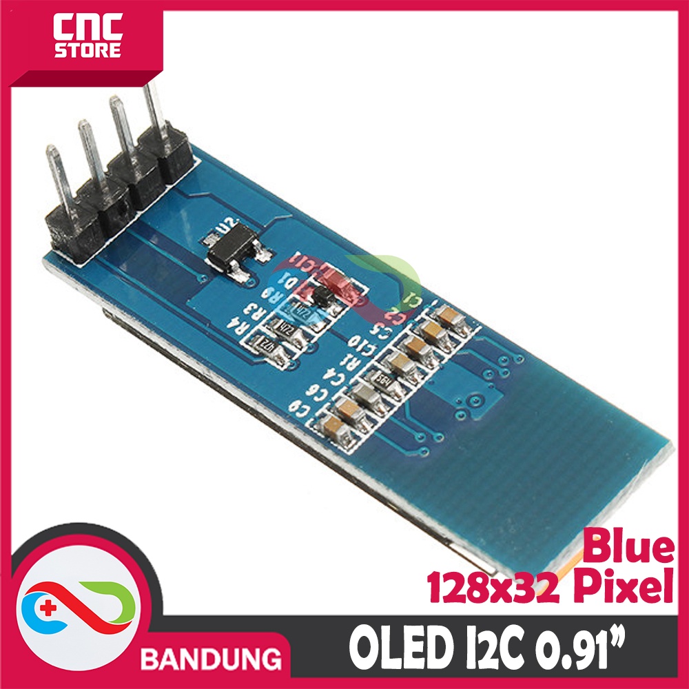 OLED DISPLAY 0.91&quot; INCH 128X32 LCD SCREEN BLUE