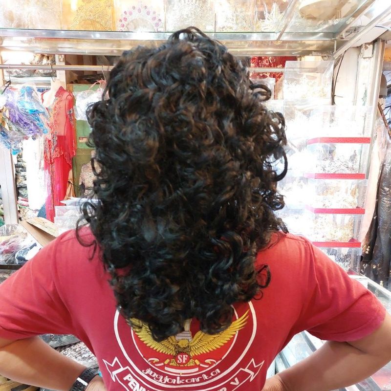 rambut palsu/wig krebo