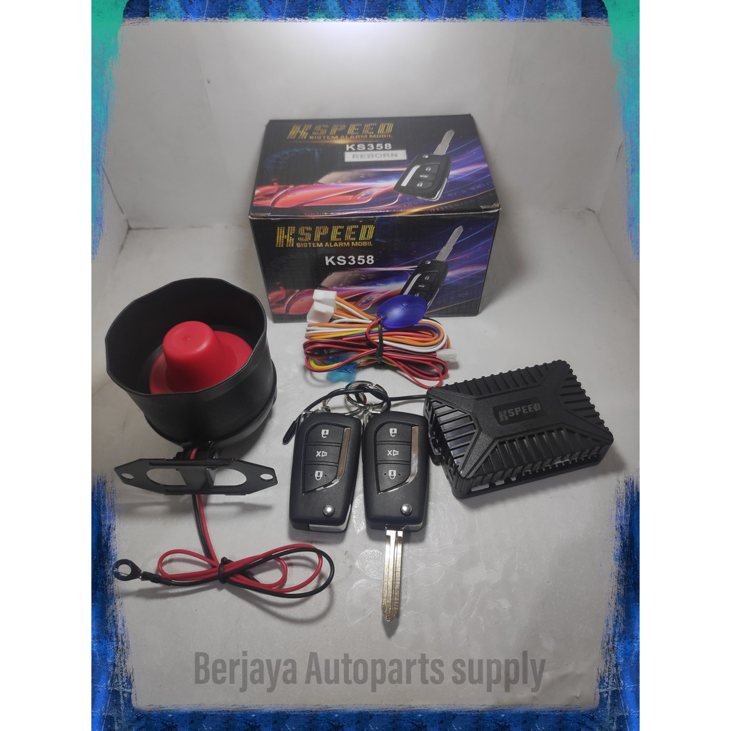 ALARM MOBIL UNIVERSAL MODEL KUNCI LIPAT - FLIPKEY - FLIP KEY INNOVA