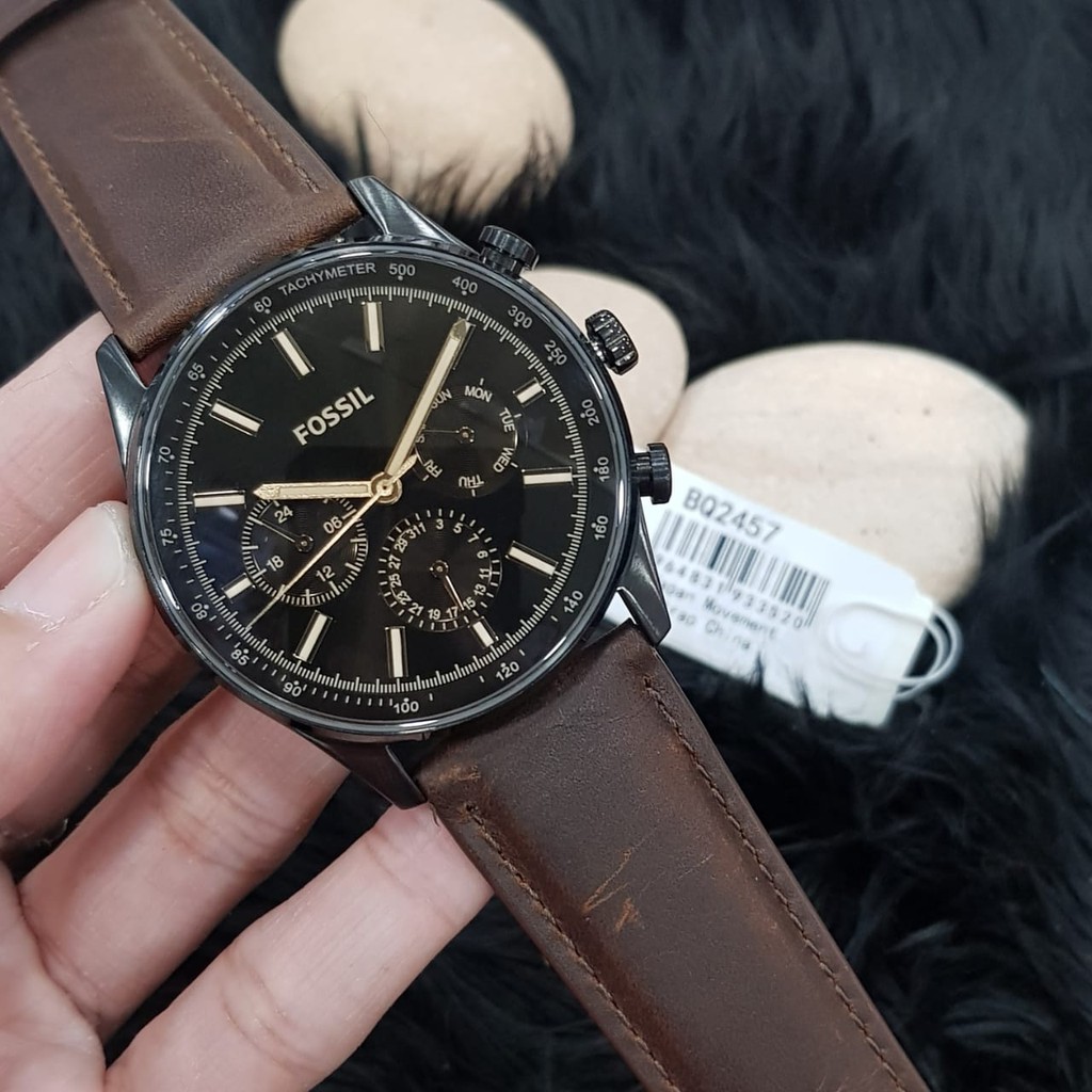 Jam Tangan Pria Fossil BQ 2457 Original | Shopee Indonesia