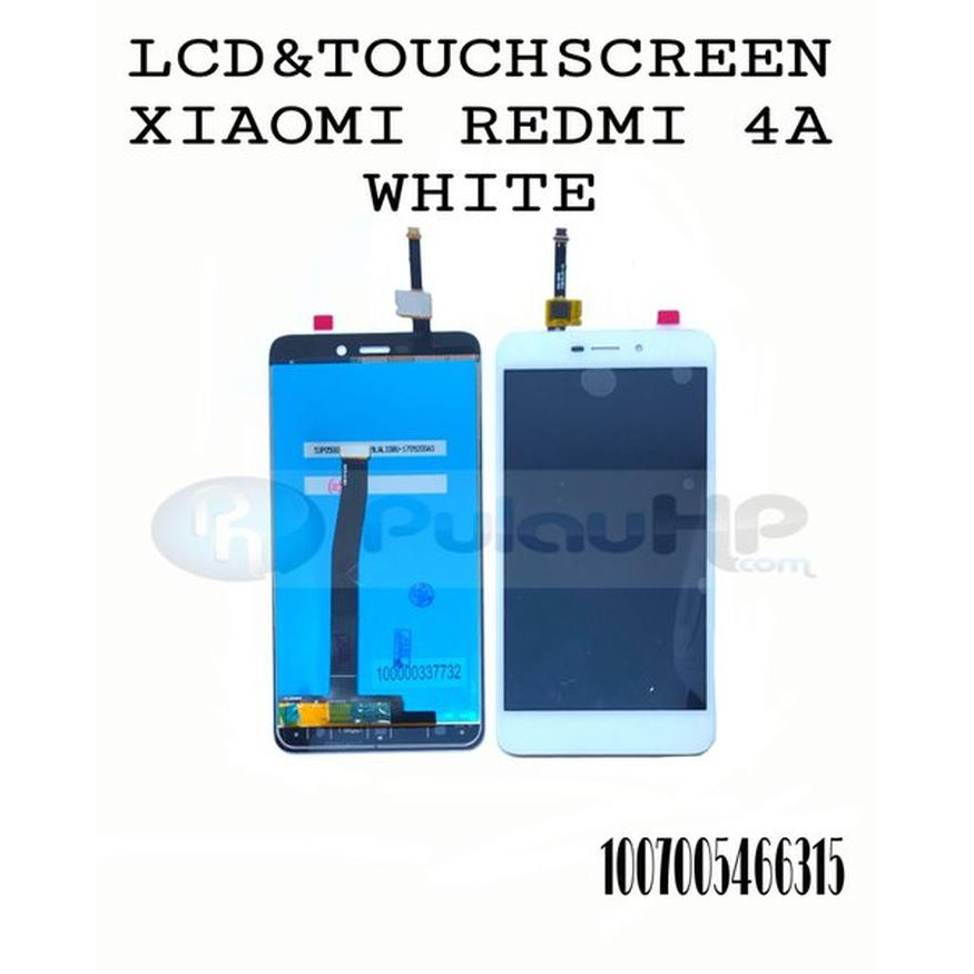 LCD TOUCHSCREEN XIAOMI REDMI 4A WHITE Murah
