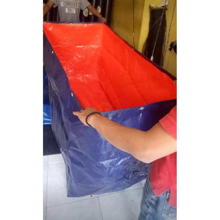 Terpal Kolam A12 2x1x1/ Terpal kolam ikan/ Terpal ikan lele