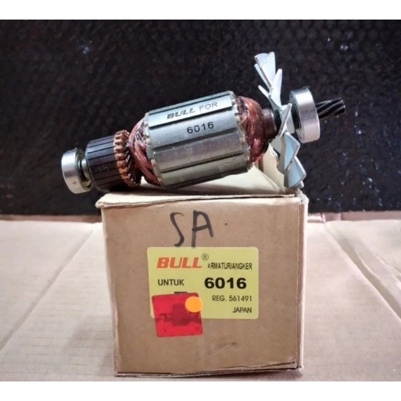 BULL ARMATURE ANGKER MAKITA 6016 MESIN BOR MAKITA 16mm Type 6016