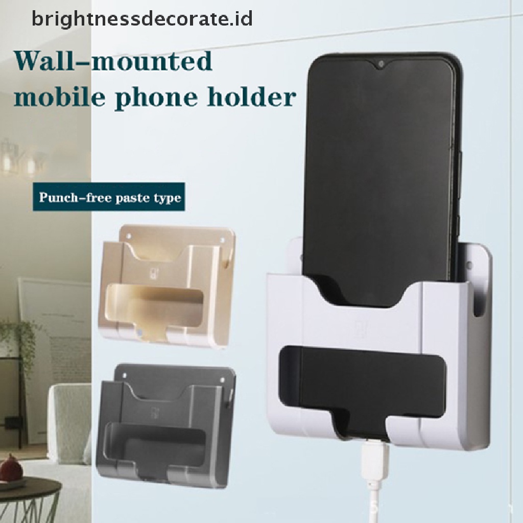 (Birth) Braket Stand Holder Smartphone Universal Untuk Dinding